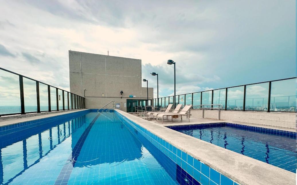 Flat Beach Class Excelsior - Em Frente Ao Shopping Riomar Recife Eksteriør bilde