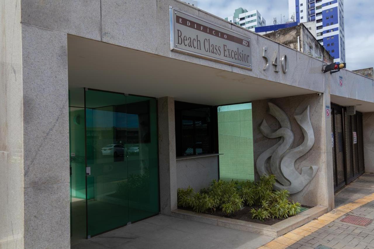 Flat Beach Class Excelsior - Em Frente Ao Shopping Riomar Recife Eksteriør bilde