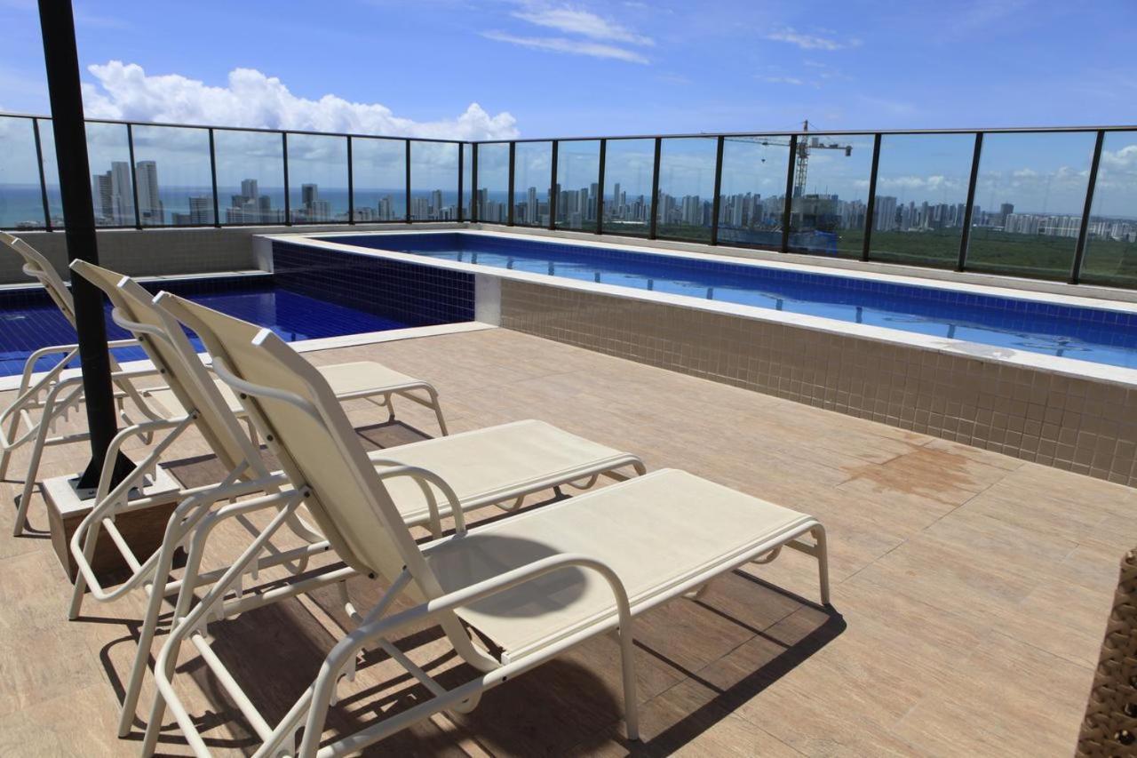 Flat Beach Class Excelsior - Em Frente Ao Shopping Riomar Recife Eksteriør bilde