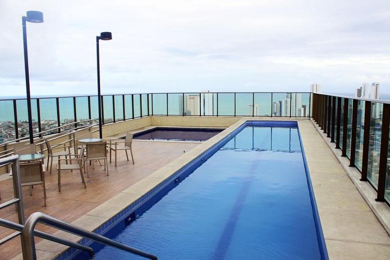 Flat Beach Class Excelsior - Em Frente Ao Shopping Riomar Recife Eksteriør bilde