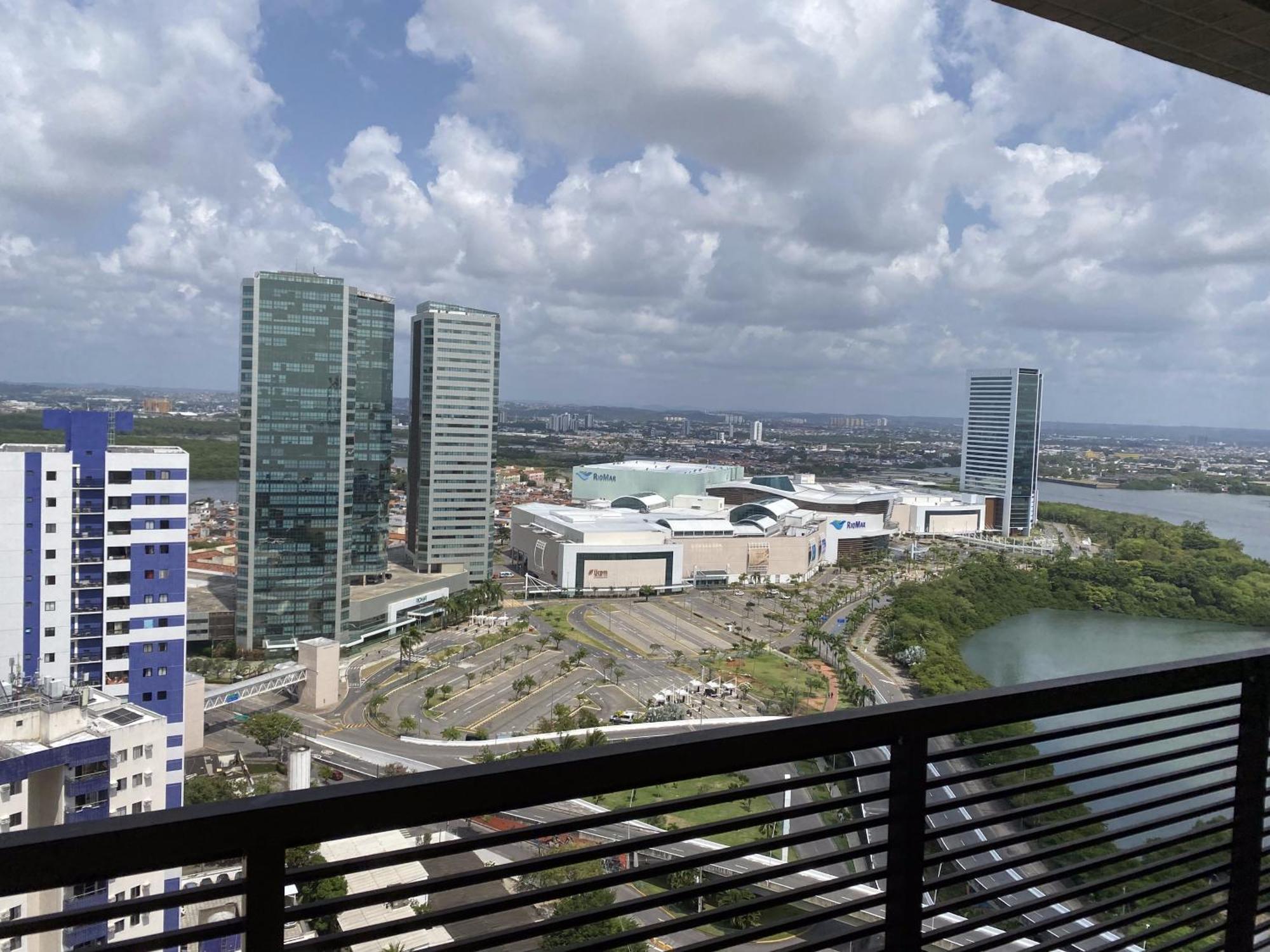 Flat Beach Class Excelsior - Em Frente Ao Shopping Riomar Recife Eksteriør bilde